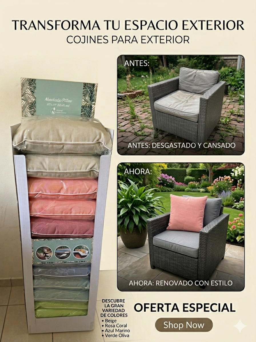 Cojines Decorativos Outdoor