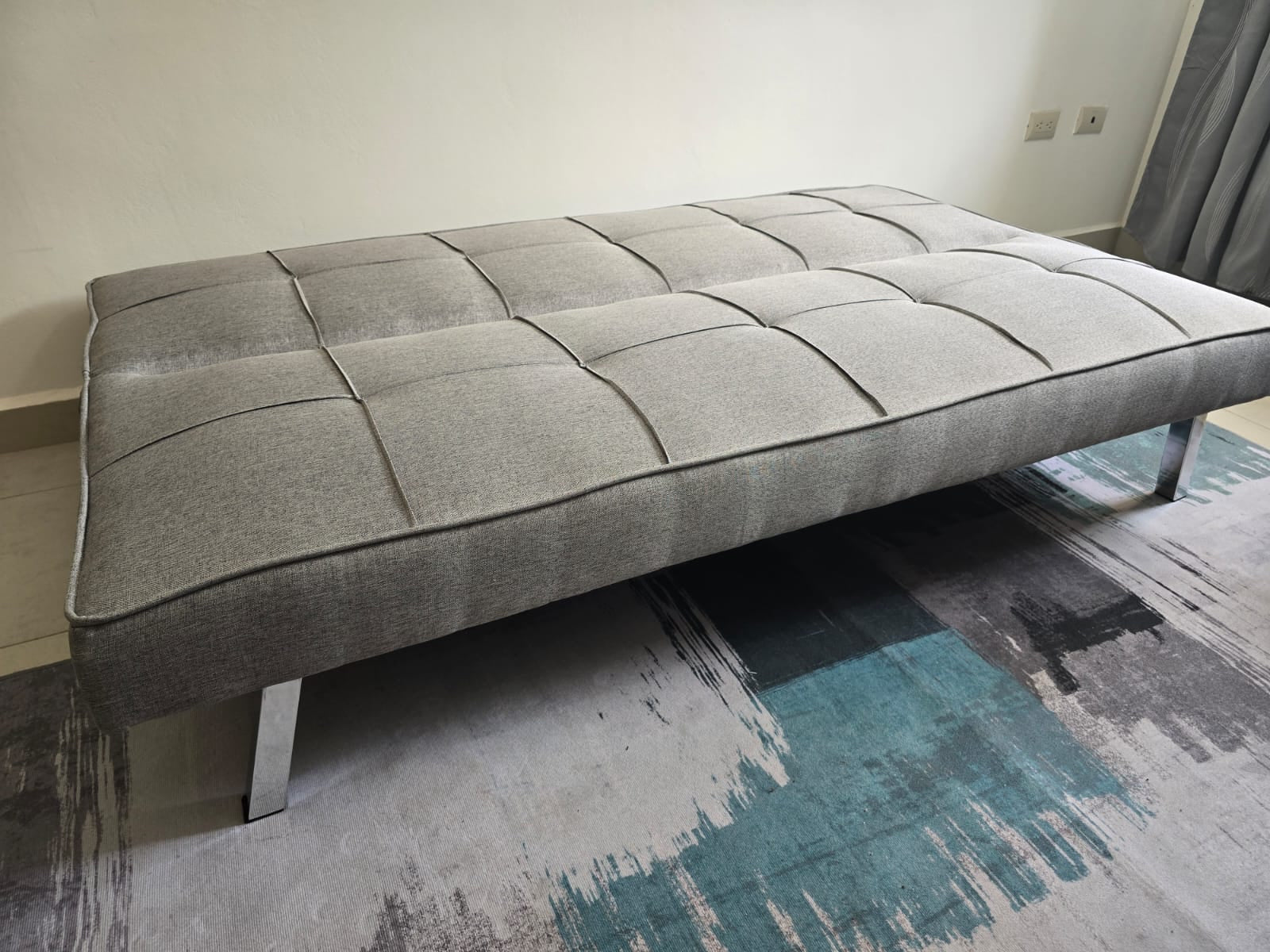 Sofá cama gris