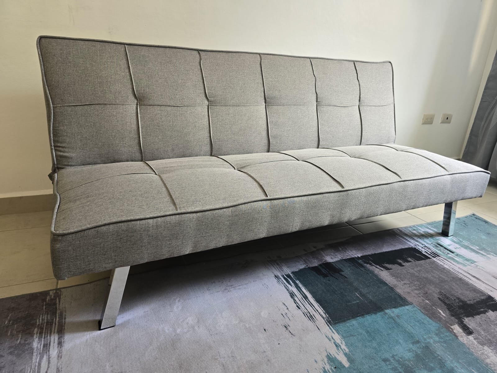 Sofá cama gris