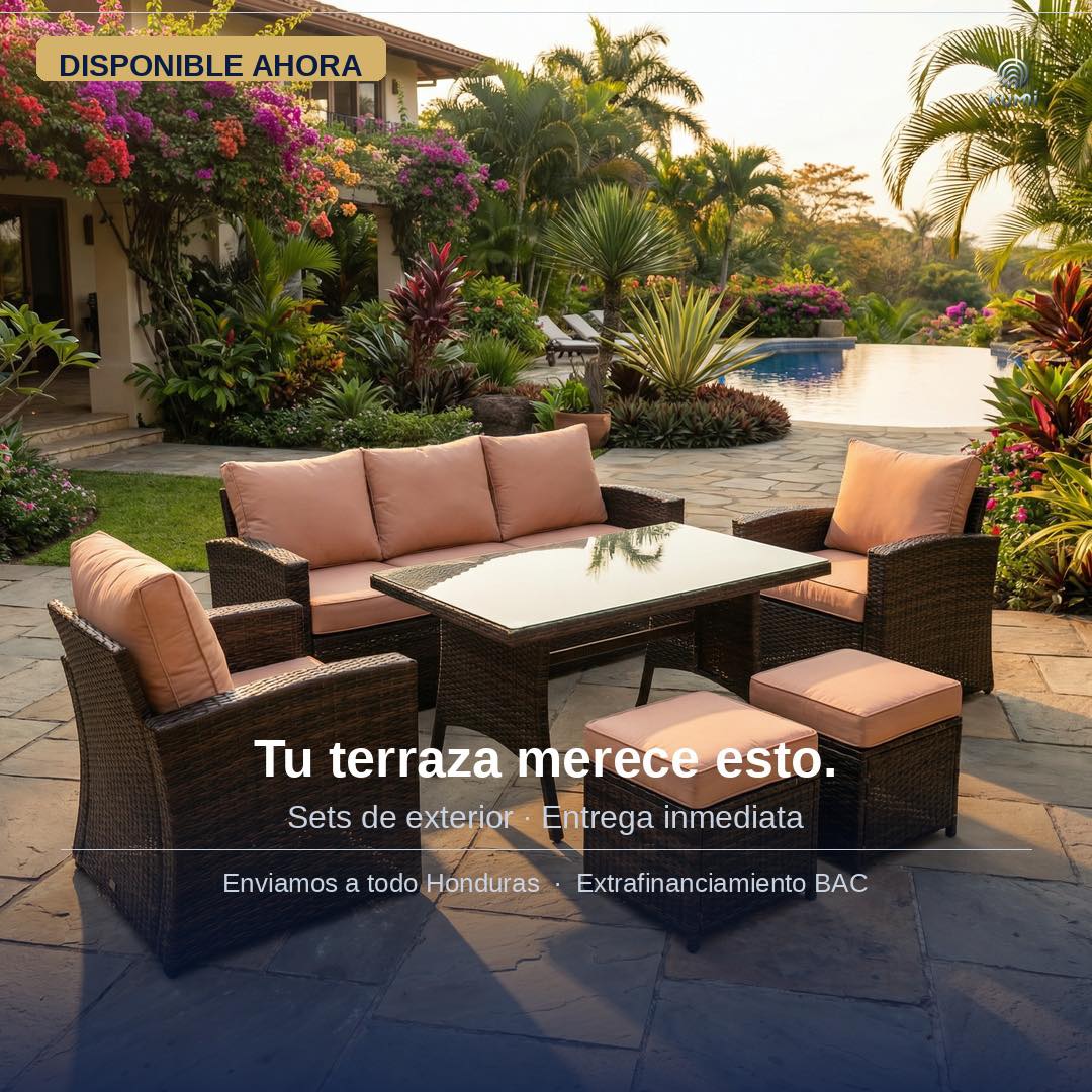 COMEDOR EXTERIOR hasta 7 personas