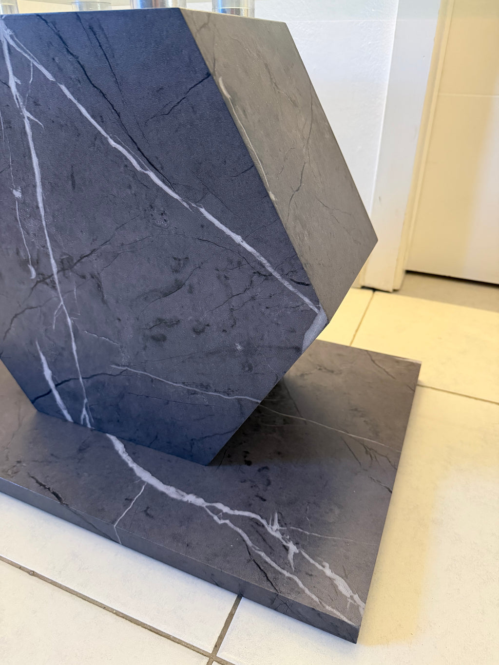 Mesa de centro gris