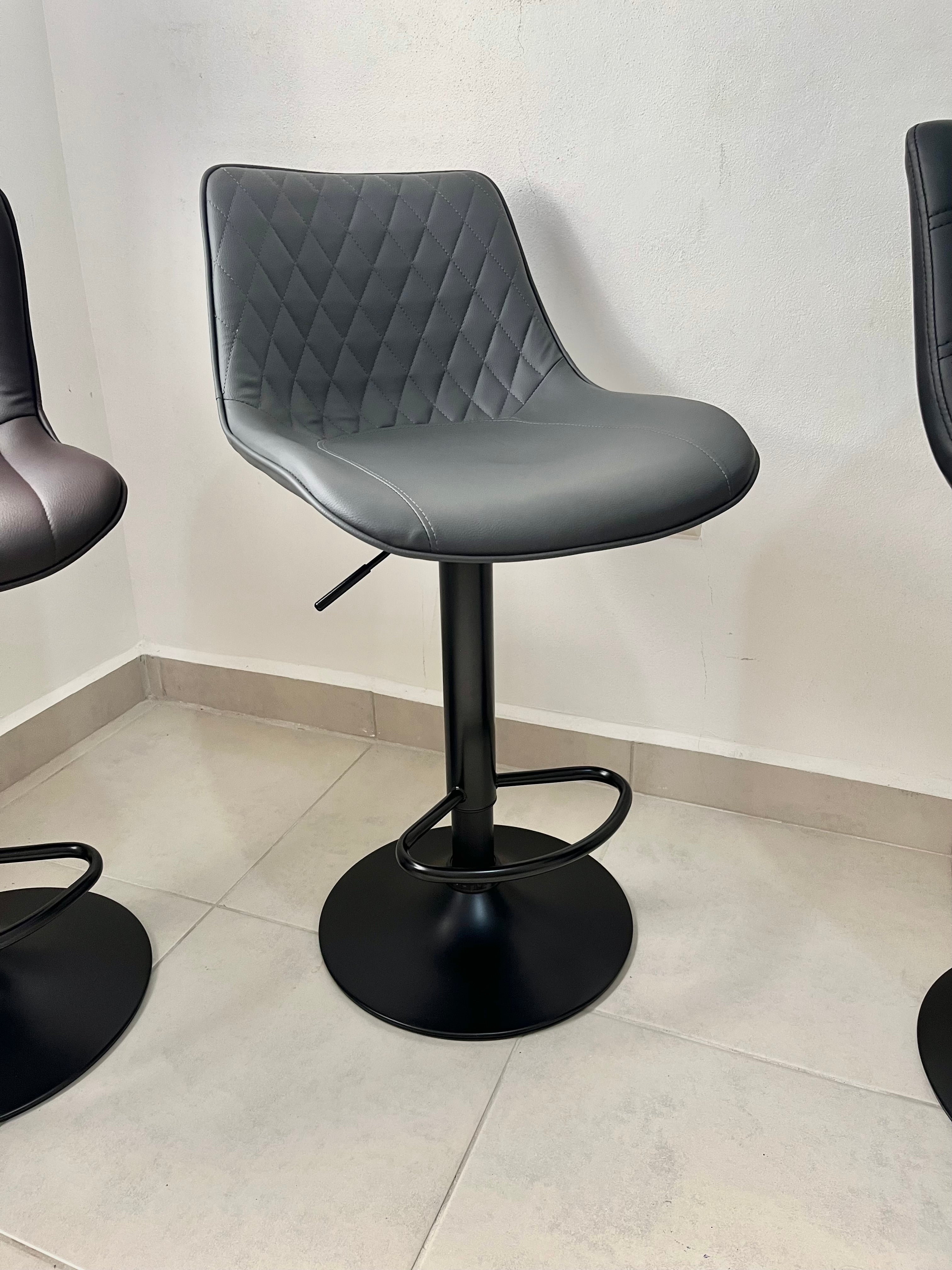 Silla bar gris oscuro