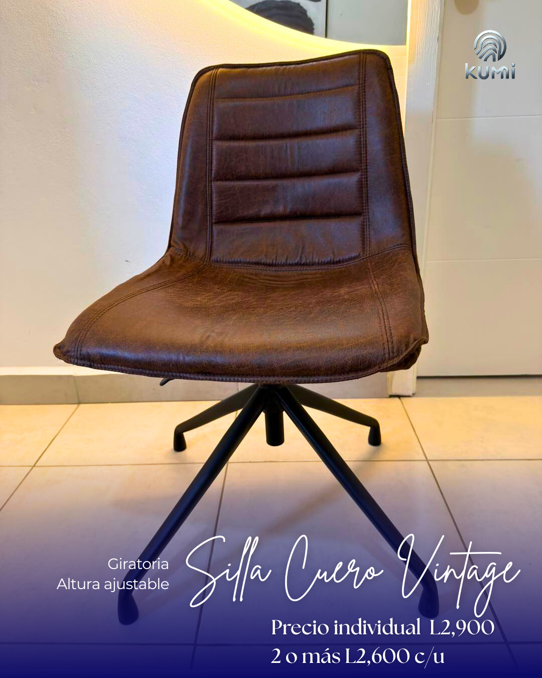 Silla vintage café