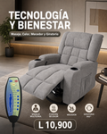 Sillón reclinable con masaje