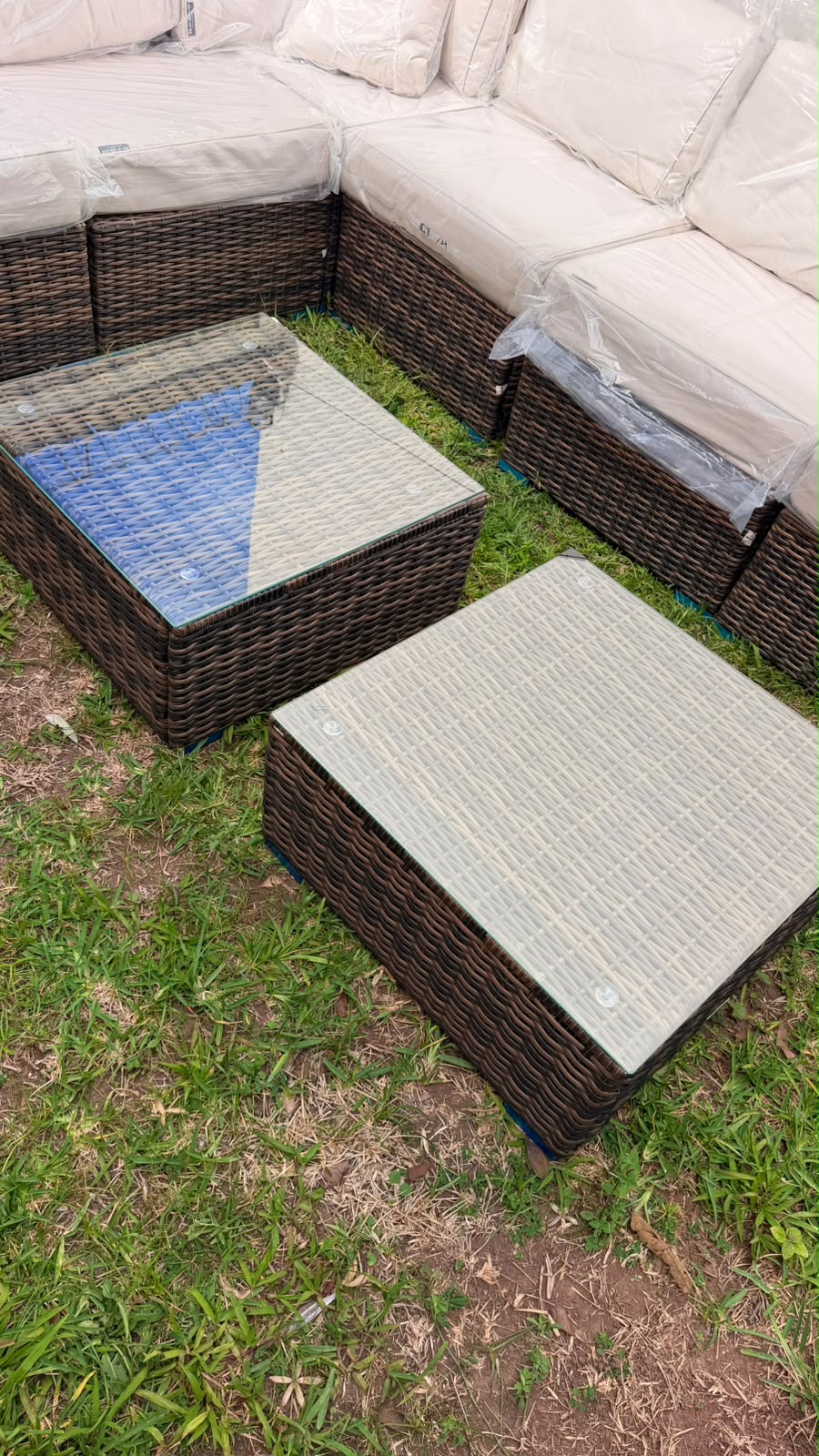 Sala Outdoor en L modular